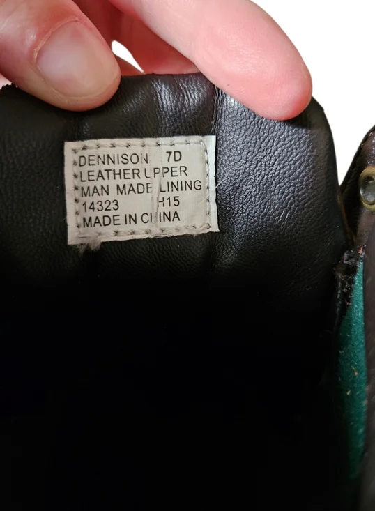 Polo Ralph Lauren | Heritage Dennison Camo Quilted Leather Lug Sole Boots | 8.5 - Picture 16 of 16